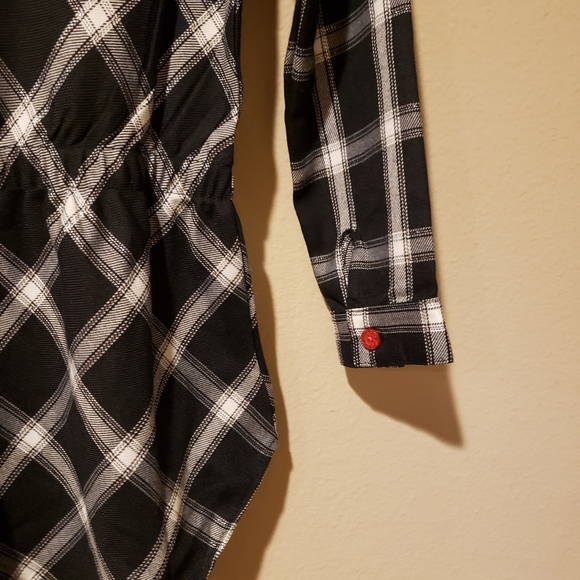 DOLLIE & ME Girl's Flannel Shirt NWOT - Size 10 - Picture 7 of 8